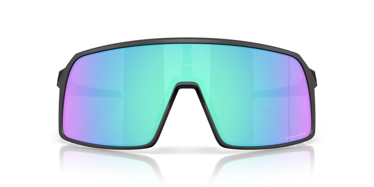 Oakley Sutro Sunglasses - Matte Black Frame, Prizm Sapphire Lenses