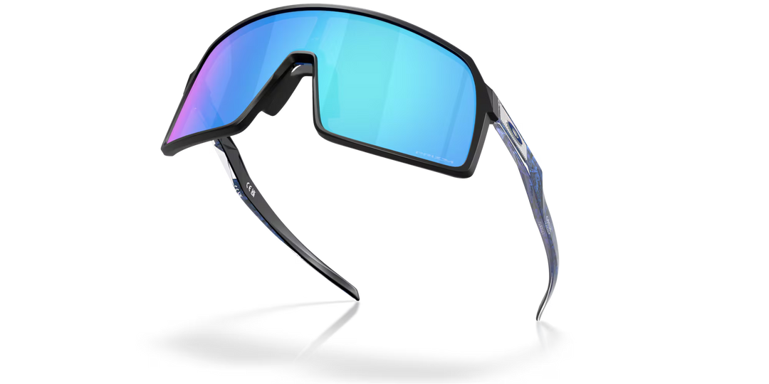 サングラス+メガネ OAKLEY SUTRO MATTE BLACK /PRIZM SAPPHIRE Oakley Sutro Sunglasses - Matte Black Frame, Prizm Sapphire Lenses