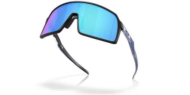 Oakley Sutro Sunglasses - Matte Black Frame, Prizm Sapphire Lenses