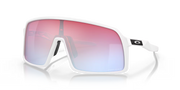 Oakley Sutro Sunglasses - Polished White Frame, Prizm Snow Sapphire Lenses