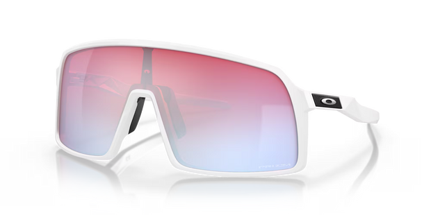 Oakley Sutro Sunglasses - Polished White Frame, Prizm Snow Sapphire Lenses