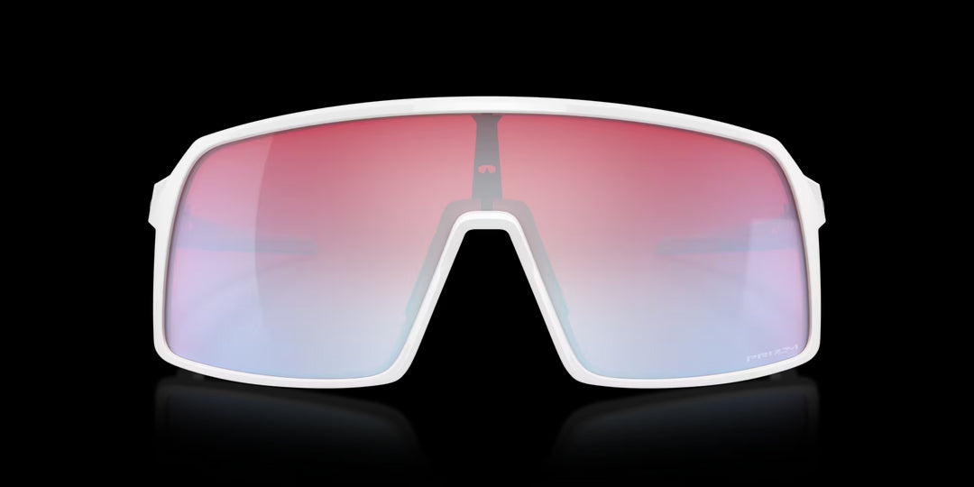 Oakley Sutro Sunglasses - Polished White Frame, Prizm Snow