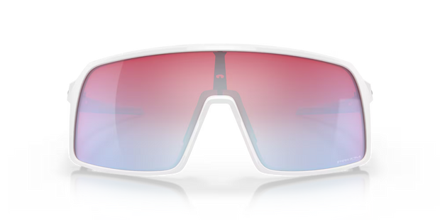 Oakley Sutro Sunglasses - Polished White Frame, Prizm Snow Sapphire Lenses