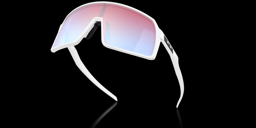 アクセサリー Oakley Sutro Oakley Sutro Sunglasses - Polished White Frame, Prizm Snow