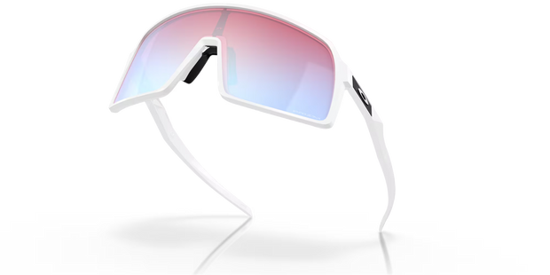 Oakley Sutro Sunglasses - Polished White Frame, Prizm Snow Sapphire Lenses