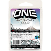 One Ball 4WD 165g Cold Snowboard Wax / Ski Wax