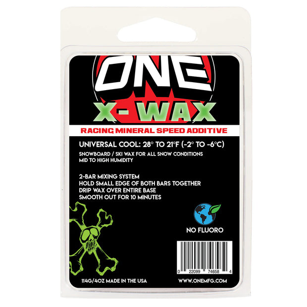 One Ball X-Wax Cool Snowboard / Ski Wax 114g