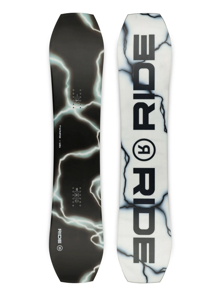 live 2 ride snowboards TWINPIG Snowboard 2025 – Shoreline Tahoe be it park Domka Custom Bandit Walleye Frabill color:RAVEN CROSSHATCH (00919)