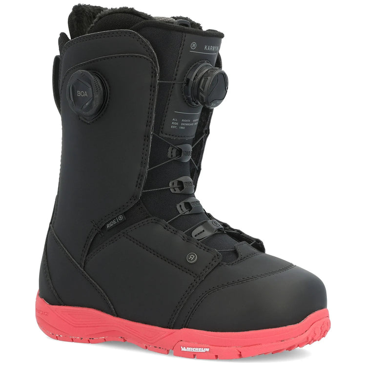 RIDE KARMYN スノーボードブーツ 24㎝ 黒 BOA Ride Women's Karmyn Zonal BOA Snowboard Boots 2024 – Shoreline Tahoe