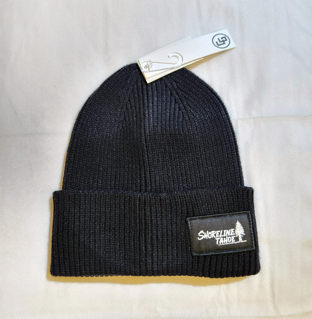 Shoreline Tahoe B Rollie Beanie - BLACK