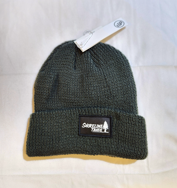 Shoreline Tahoe Basic Beanie - GREEN