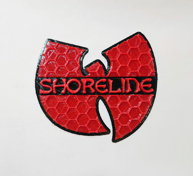 Shoreline Wu Snowboard Stomp Pad - RED