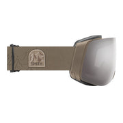 Smith 4D MAG Goggles - Bandit + ChromaPop Sun Platinum Mirror Lens