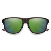 Smith Embark Sunglasses Matte Tortoise + ChromaPop Polarized Green Mirror Lens