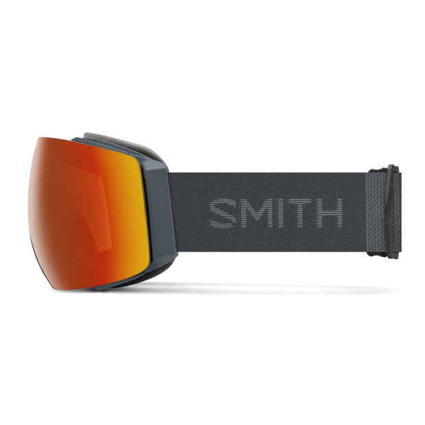 Smith I/O MAG Goggles - Slate + ChromaPop Everyday Red Mirror