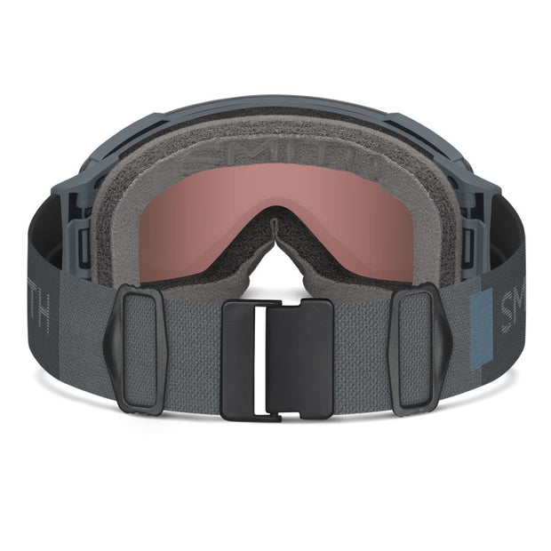 Smith I/O MAG Goggles - Slate + ChromaPop Everyday Red Mirror