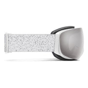 Smith I/O MAG S White Chunky Knit + ChromaPop Sun Platinum Mirror Lens