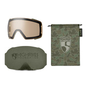 Smith I/O Mag Goggles -  High Fives ChromaPop Sun Black Lens
