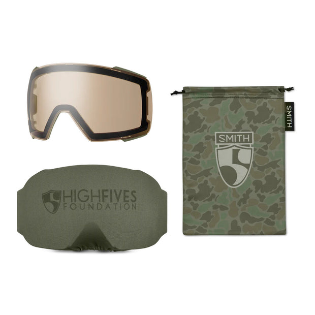 Smith I/O Mag Goggles -  High Fives ChromaPop Sun Black Lens