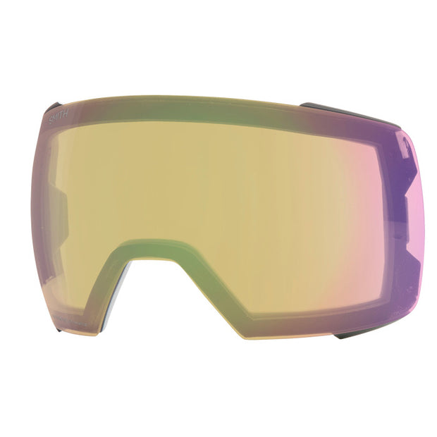 Smith I/O MAG XL Goggles - Black + ChromaPop Sun Red Mirror Lens