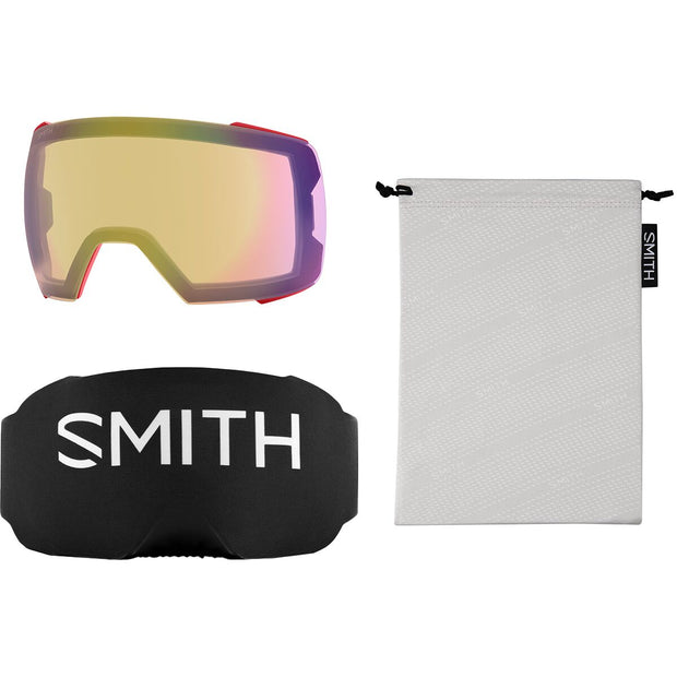 Smith I/O Mag XL Lava ChromaPop Red Mirror Goggles