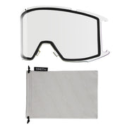 Smith Squad Black + ChromaPop Everyday Green Mirror Lens Goggle