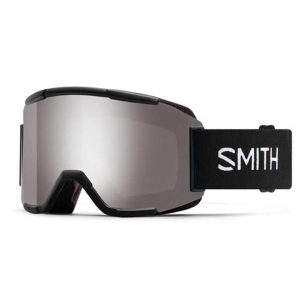 Smith Squad Goggles - Black + ChromaPop Sun Platinum Mirror Lens