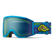 Smith Squad MAG Goggles - Killer Acid Artist Series + ChromaPop Everyday Blue Mirror Lens