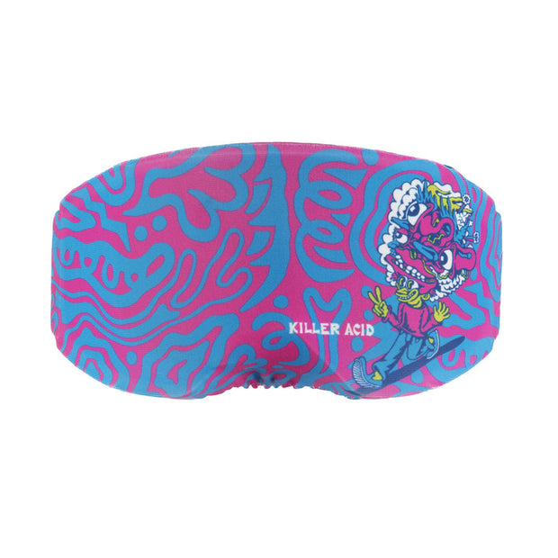 Smith Squad MAG Goggles - Killer Acid Artist Series + ChromaPop Everyday Blue Mirror Lens