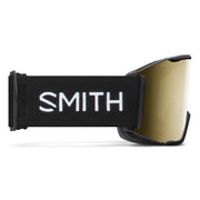 Smith Squad Mag Black + ChromaPop Sun Black Gold Mirror Lens