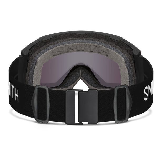 Smith Squad Mag Black + ChromaPop Sun Blue Mirror Lens