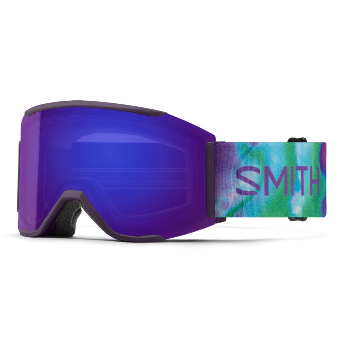 smith magnetic goggles Squad MAG Cosmos Aurora / ChromaPop Everyday Violet Mirror