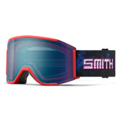Smith Squad Mag Wild Child Chrome Dome + ChromaPop Everyday Blue Mirror Lens