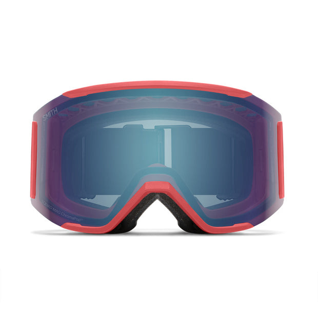 Smith Squad Mag Wild Child Chrome Dome + ChromaPop Everyday Blue Mirror Lens