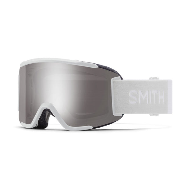 Smith Squad S Goggles - White Vapor + ChromaPop Sun Platinum Mirror Lens
