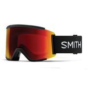 Smith Squad XL Goggles - Black + ChromaPop Sun Red Mirror Lens