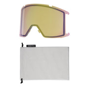 Smith Squad XL Goggles - Fatigue Green + ChromaPop Everyday Red Mirror Lens