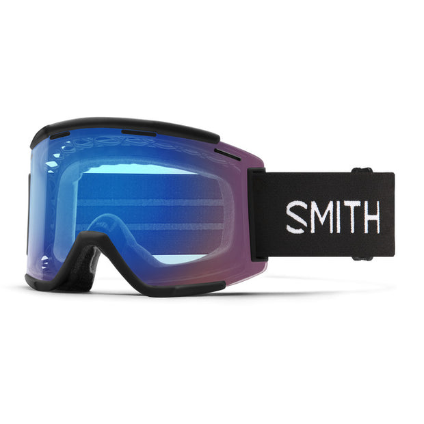 Smith Squad XL MTB Goggle - Black + ChromaPop Contrast Rose Flash Lens