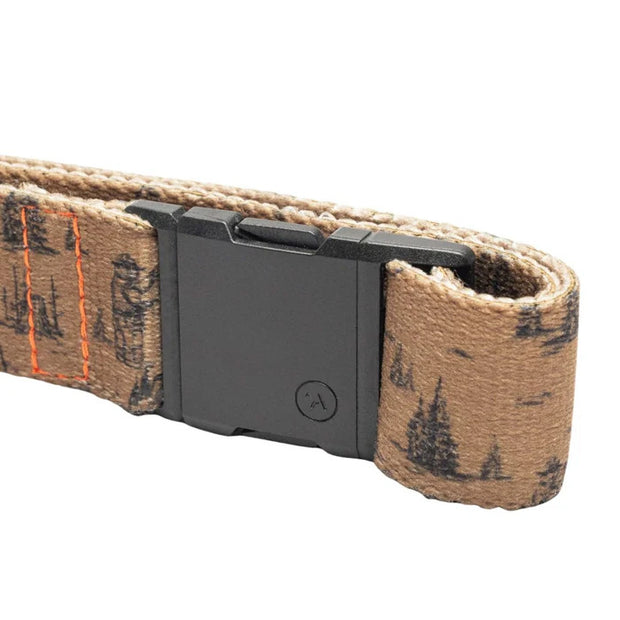 Smokey Bear Camp Belt - Slim - BROWN