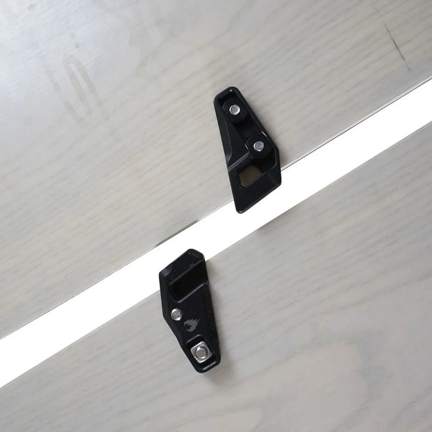 Spark R&D Fixie Clips - Through Mount - BLACK