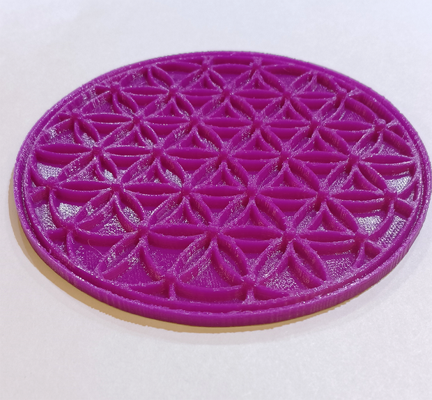 Tahoe Stomp - Flower Of Life Snowboard Stomp Pad - PURPLE