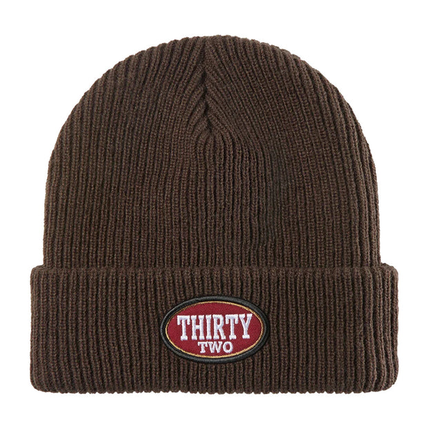ThirtyTwo Blunt Beanie - BROWN