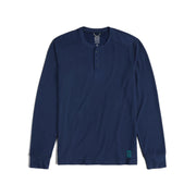 Topo Designs - Global Waffle Henley - BLUE
