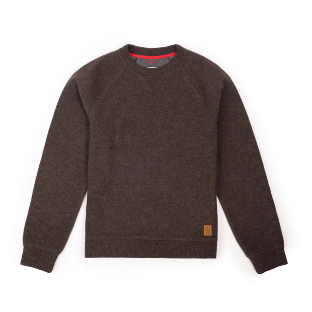 Topo Designs - Global Wool Sweater - BROWN