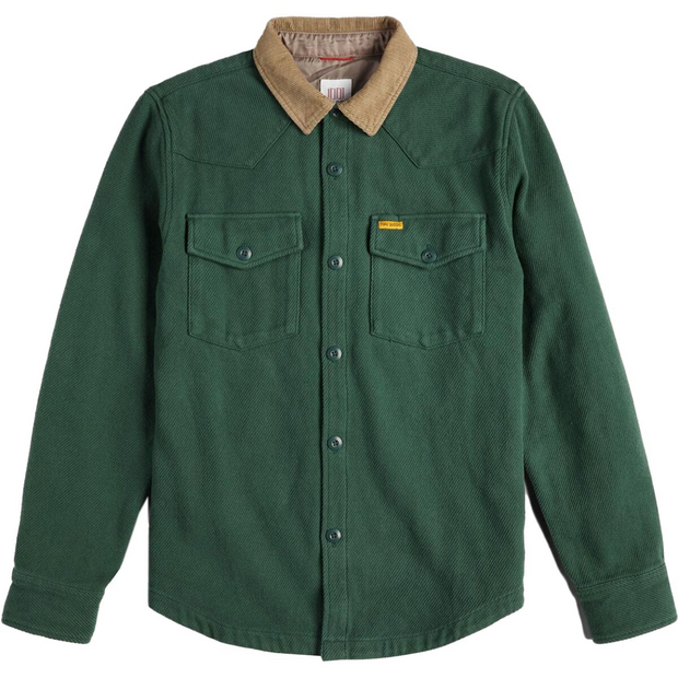 Topo Designs - Onlooker Twill Shirt Jacket - GREEN