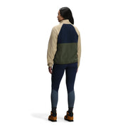 Topo Designs - Women's Vista 1/4 Zip Lightweight Fleece - BLUE