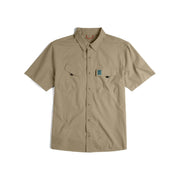 Topo Retro River Short Sleeve Shirt - TAN