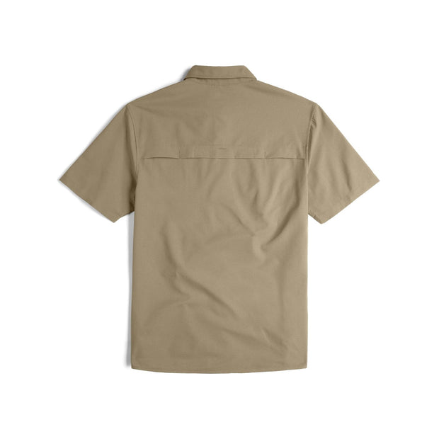 Topo Retro River Short Sleeve Shirt - TAN