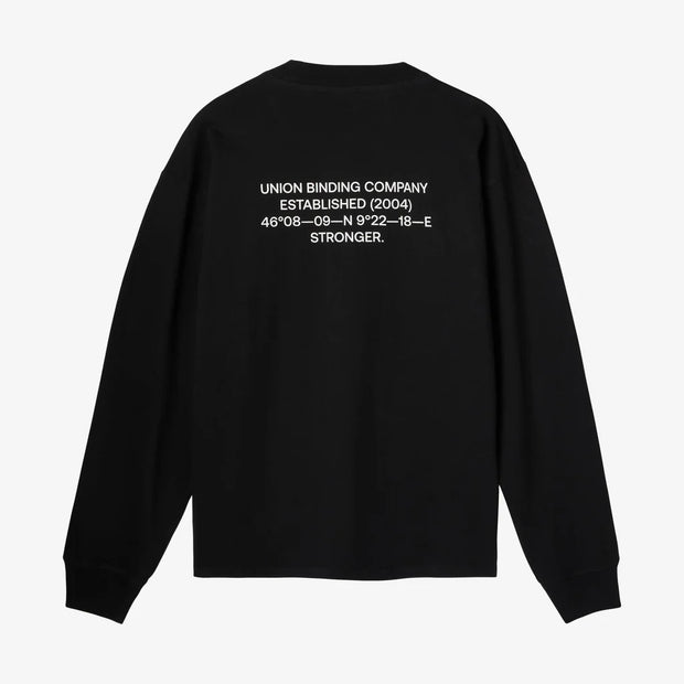 Union 20-YR Long-Sleeve Tee - BLACK