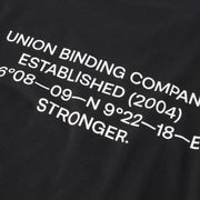 Union 20-YR Long-Sleeve Tee - BLACK
